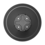 vibiacampana round 30cm anthracite